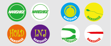 Colorful labels