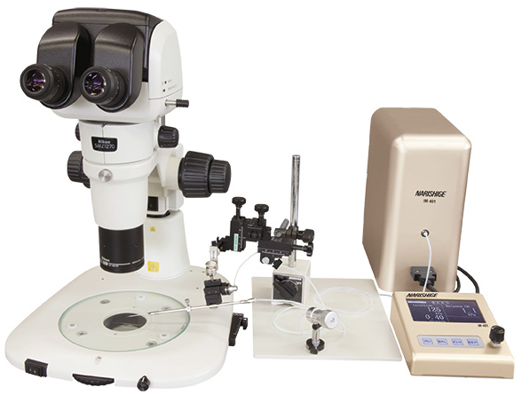 DNA injection set (IM-401 + MMO-220C + M-152 + GJ-1 + IP) Setting example