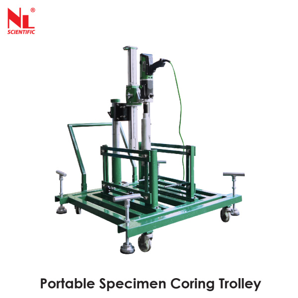 Portable Specimen Coring Trolley
